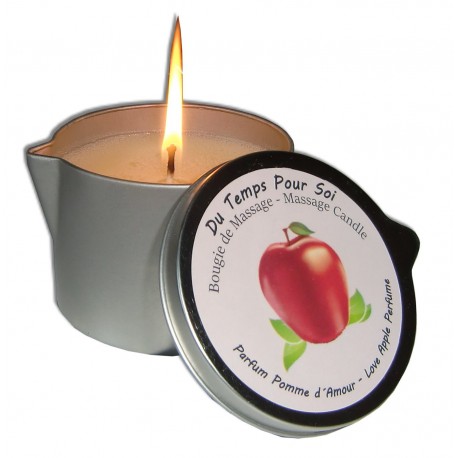 Pomme d'Amour 150 g - Bougie de massage à l'huile chaude