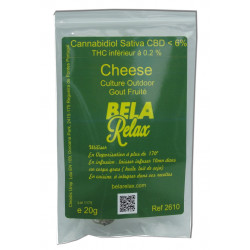Cheese 20g, La Fleur de la joie CBD cultivée biologiquement